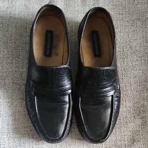 Bostonian Classic Black Leather Men's Slip-Ons